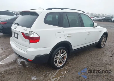 2007 BMW X3 3.0Si from USA, damaged, VIN WBXPC93457WF01682